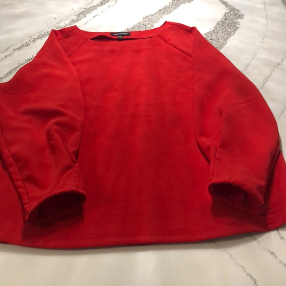 Red banana republic size XL blouse for women
